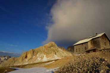 Beautiful view to Planika hut