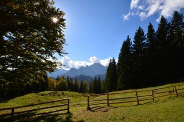 Vrtaško Sleme, green meadow.