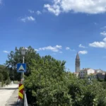 Pićan, town view.