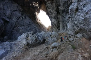 Kopiščarjeva pot, prolaz "Skozi Okno" - passage