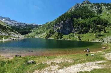 Krnsko jezero, lake, Slovenia