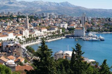 Split, vidik prema gradu