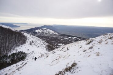 Učka, zimski uspon