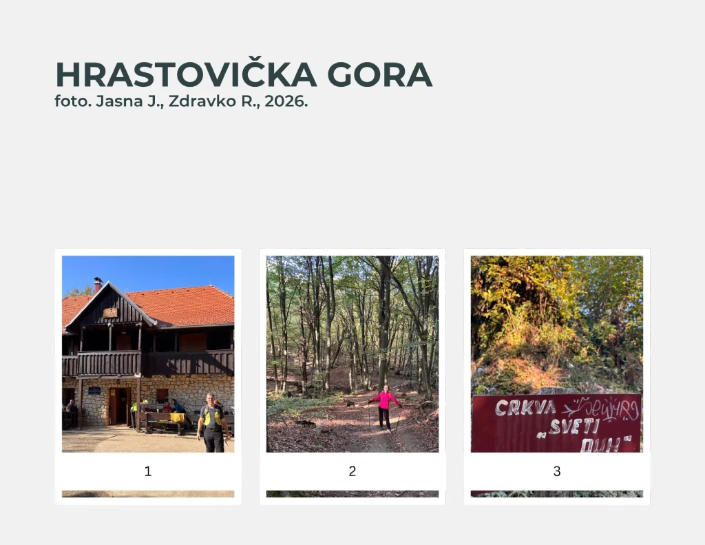 Hrastovička gora, detalji planinarskog dana. Foto Zdravko R.